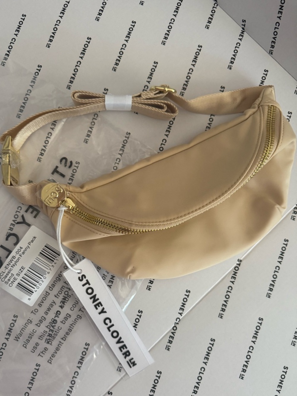 Stoney Clover Lane Sand Fanny Pack